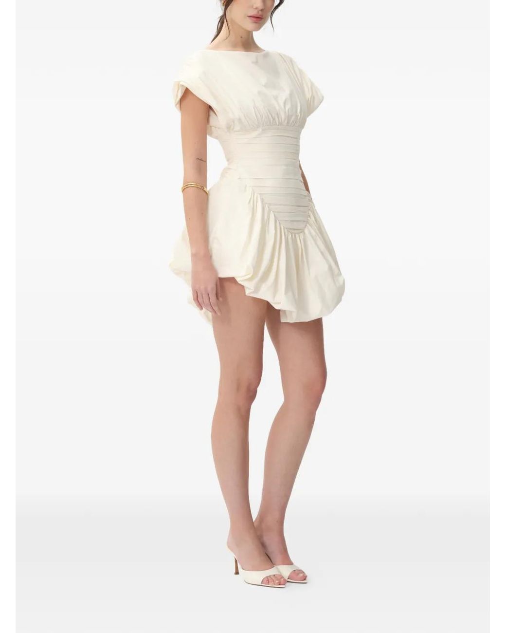 Concepto Natural Sundown Draped Mini Dress