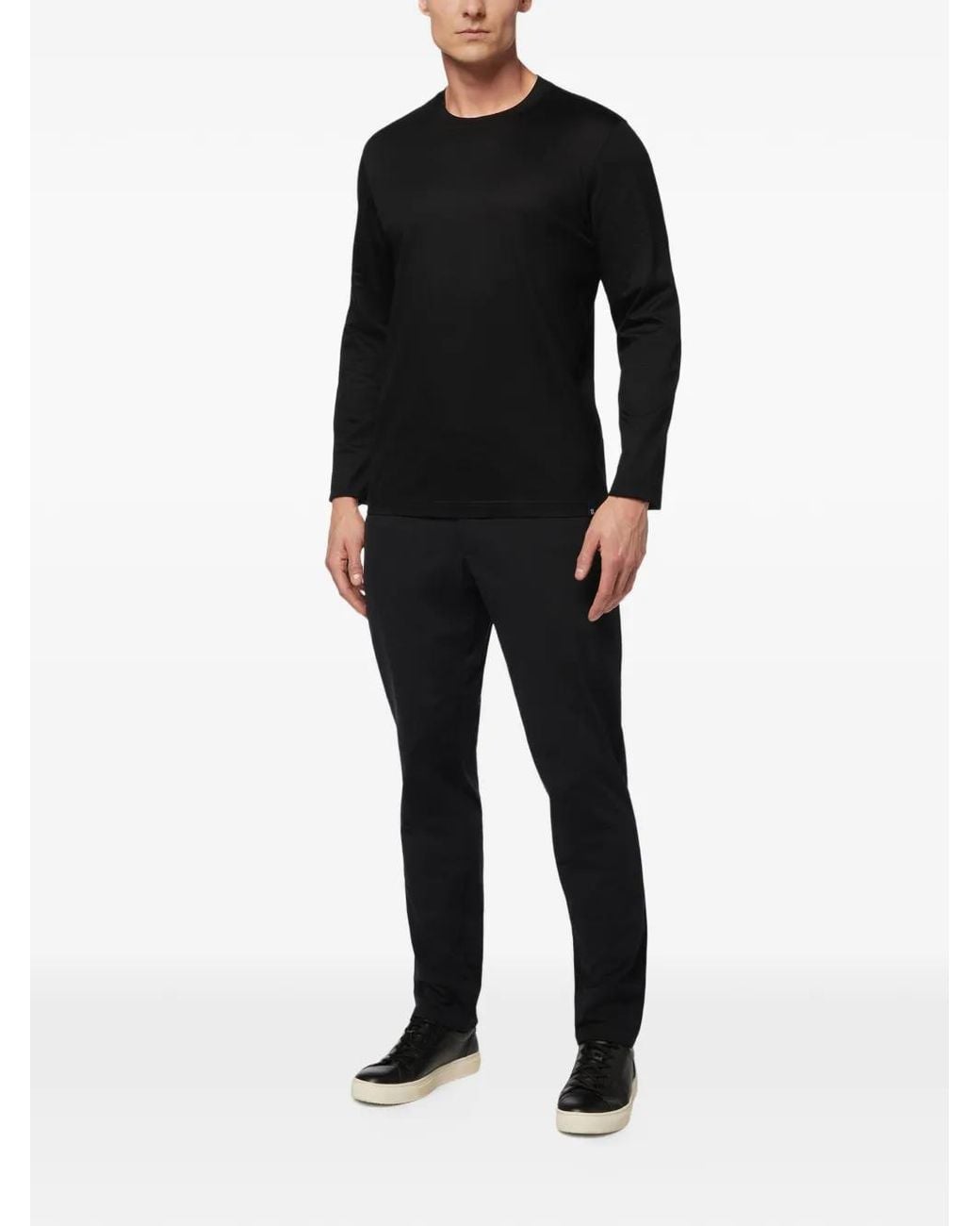 Boggi Black B Tech Stretch Nylon Pants for men