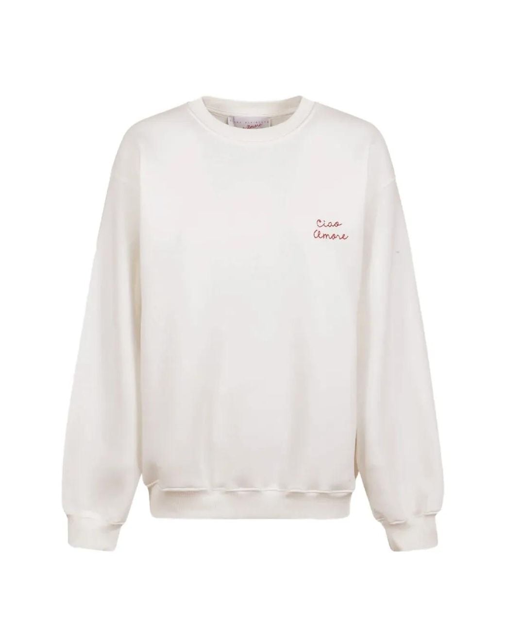 Giada Benincasa White Ciao Amore Sweater