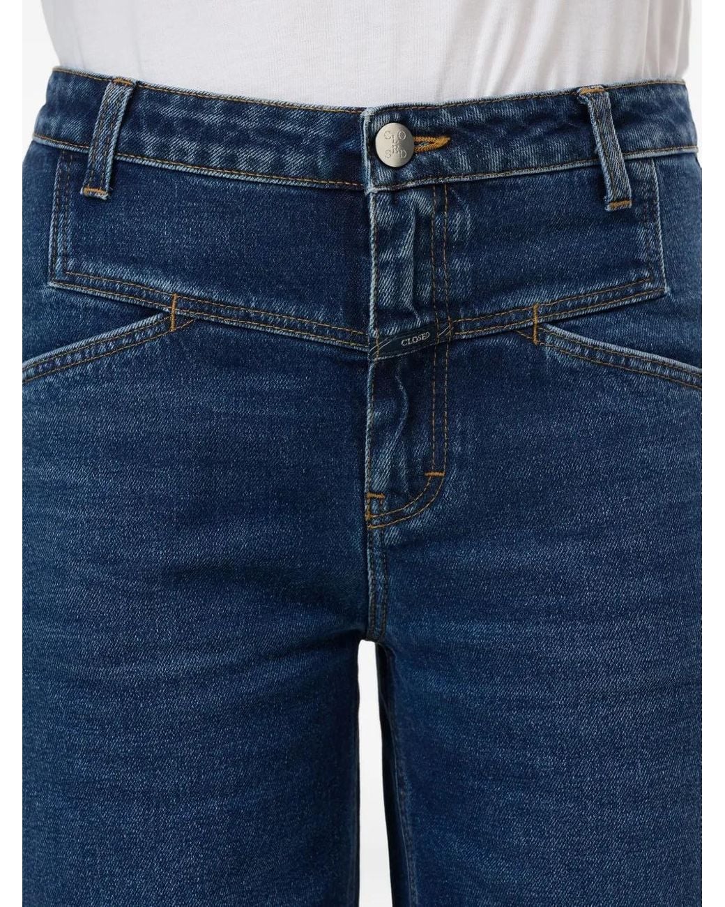 Closed Blue Stover- X Double-Pocket Jeans