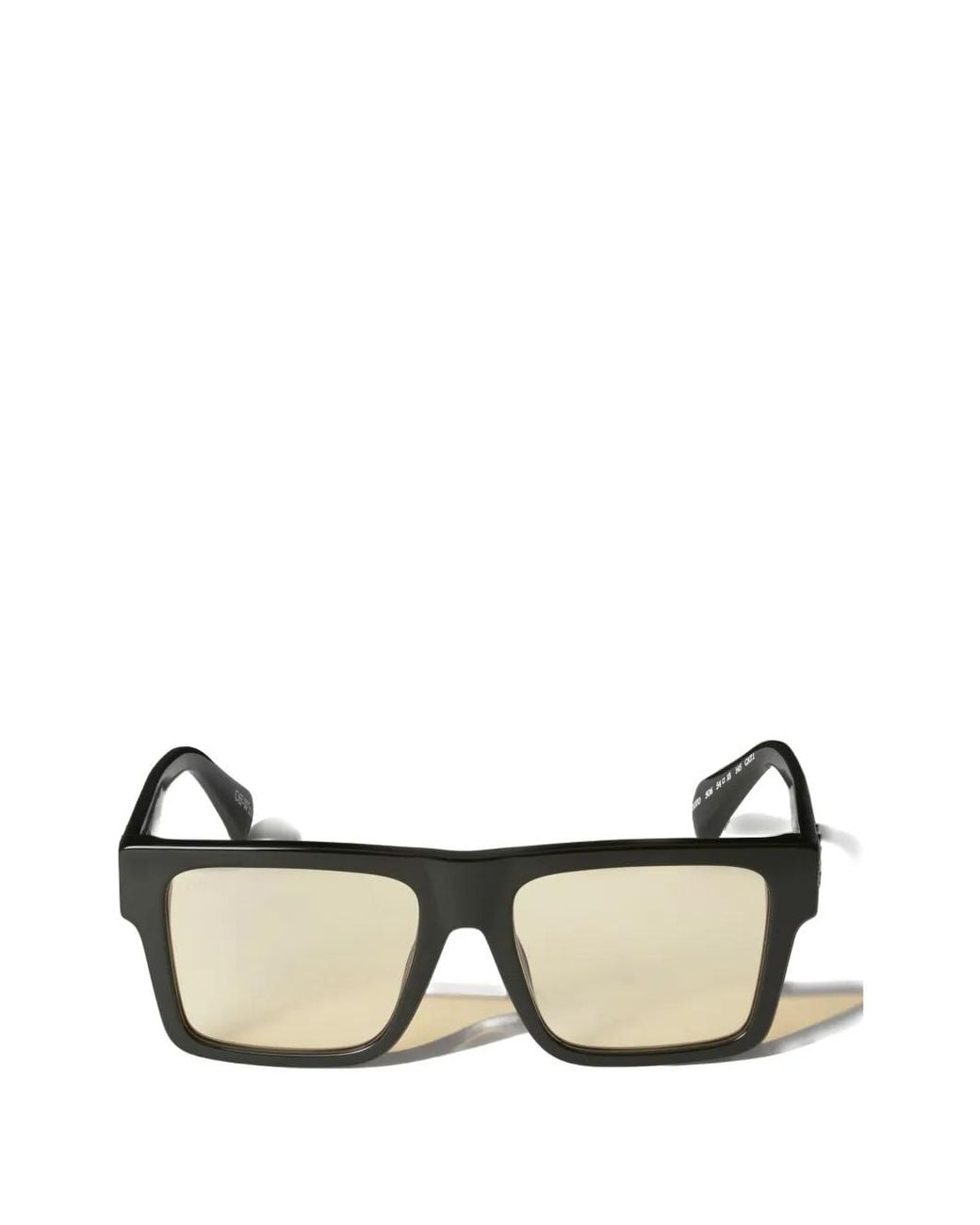 Off-White c/o Virgil Abloh Black Lawton Lens Sunglasses