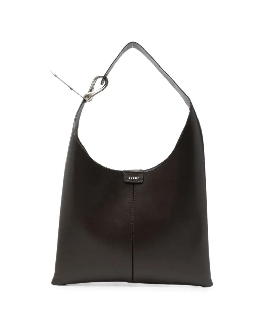 Soeur Black Cosima Leather Shoulder Bag