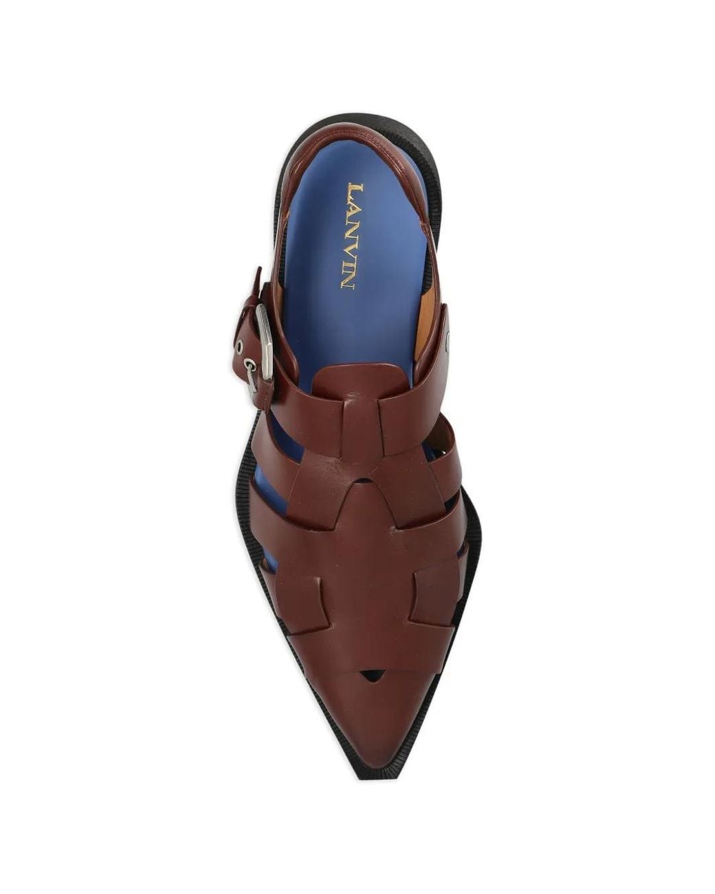 Lanvin Spitze Sandalen in Brown für Herren