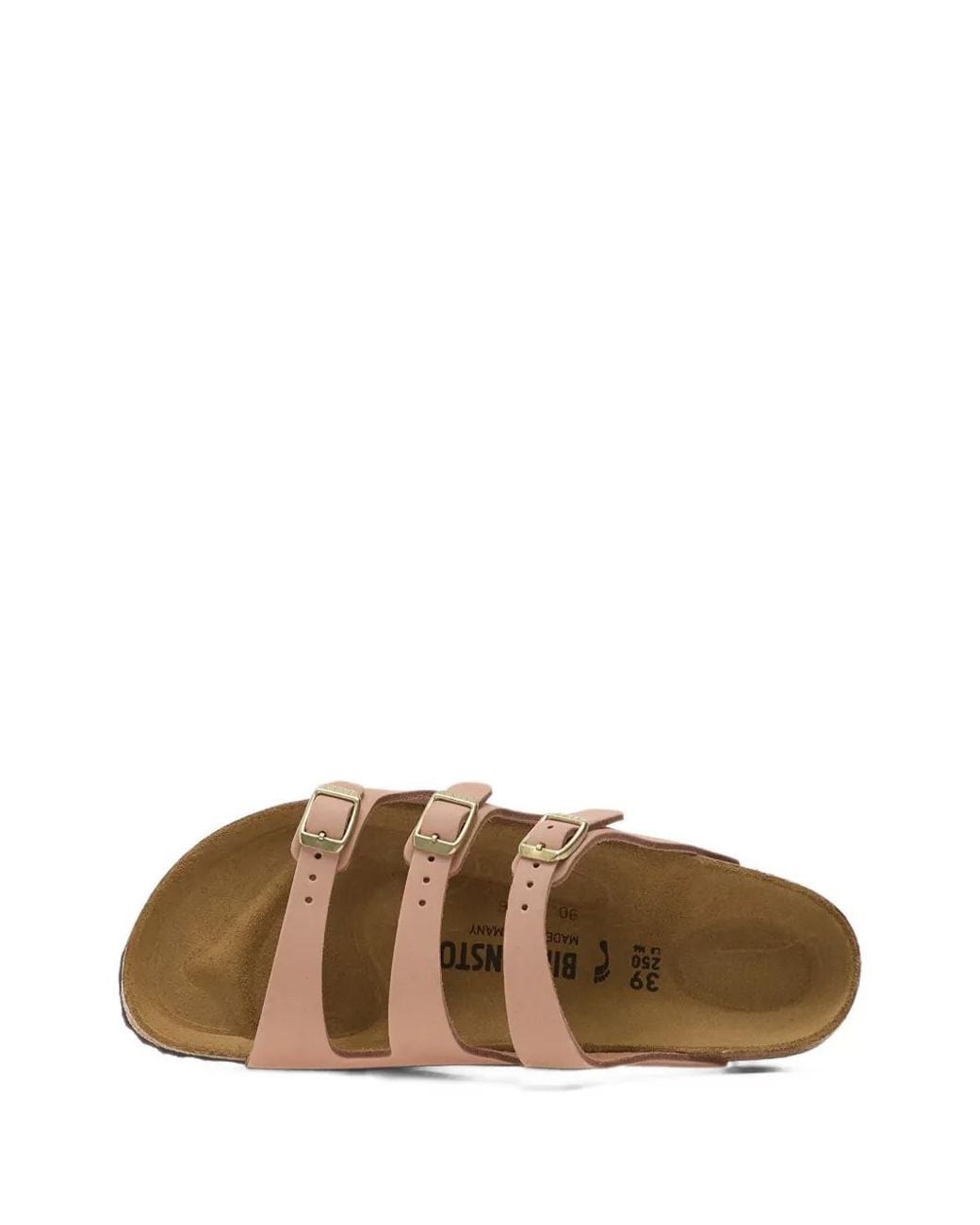 Birkenstock Brown Florida Fresh Nubuck Leather Sandals