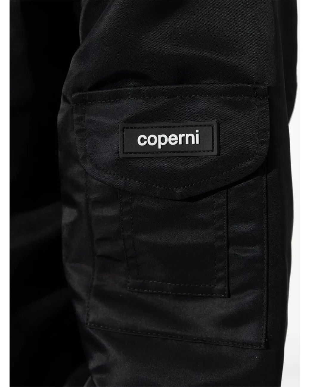 Coperni Bomberjack Met Gesmockte Afwerking in het Black