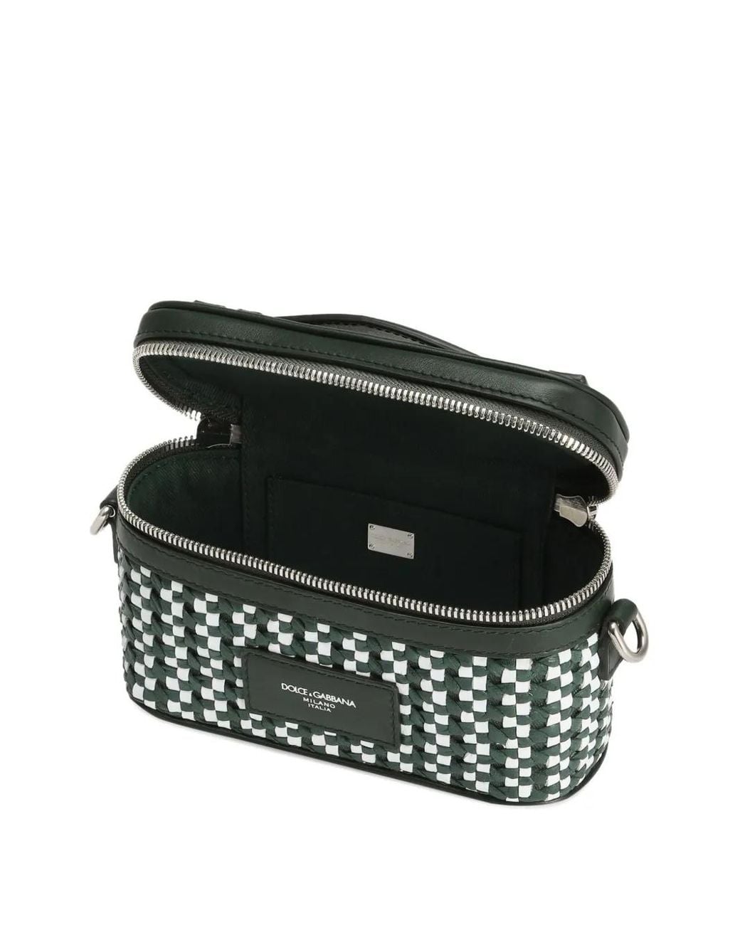 Dolce & Gabbana Black Mini Atene Cross Body Bag for men