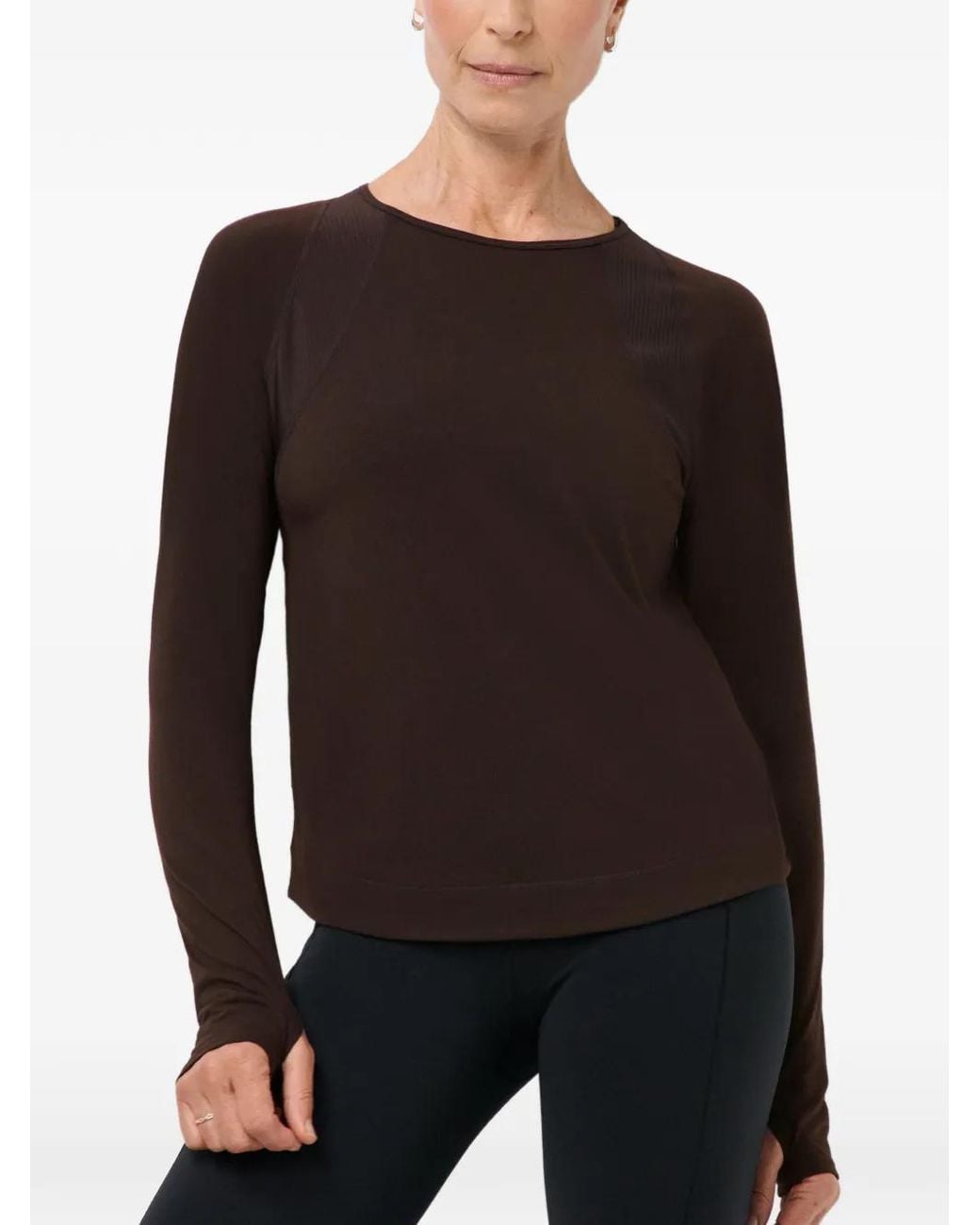 Sweaty Betty Black Breathe Easy Long-Sleeve T-Shirt
