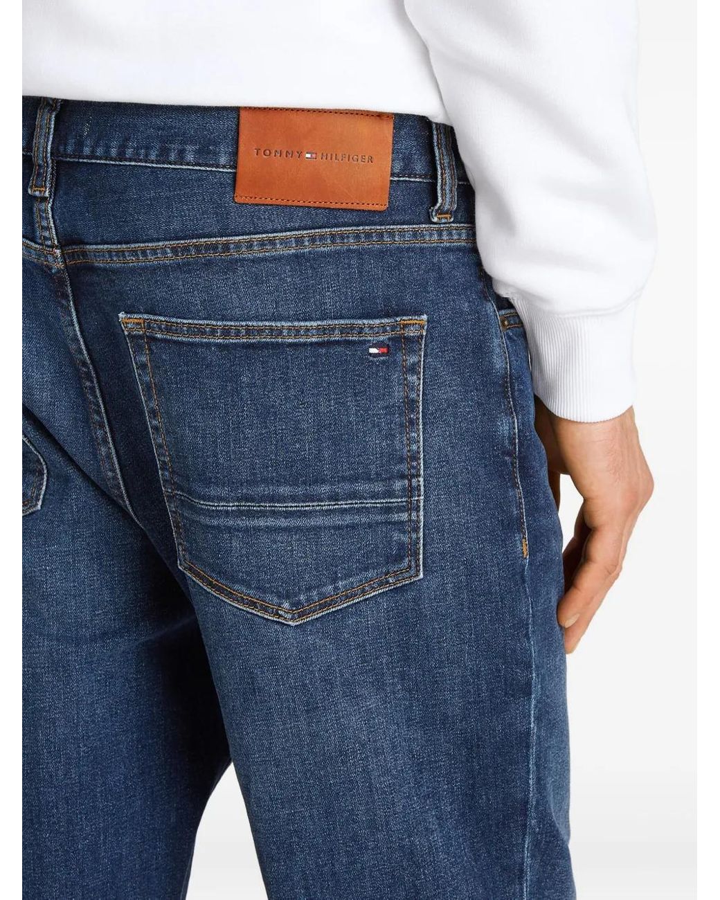 Vaqueros Con Bolsillo Tommy Hilfiger de hombre de color Blue