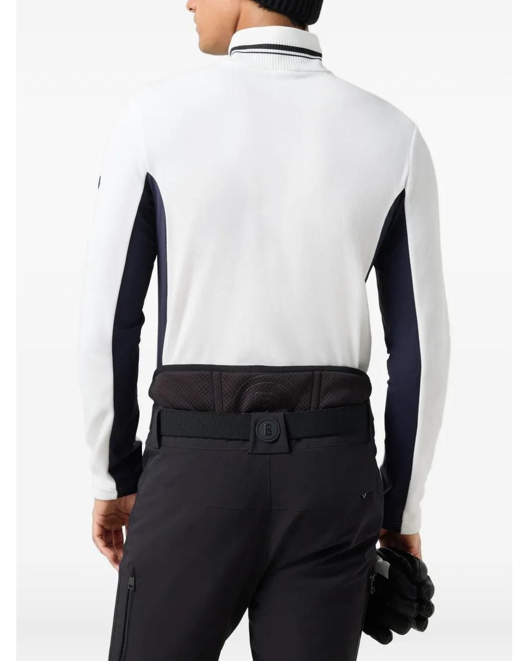 Bogner Gray Harvey Fleece Performance Top for men
