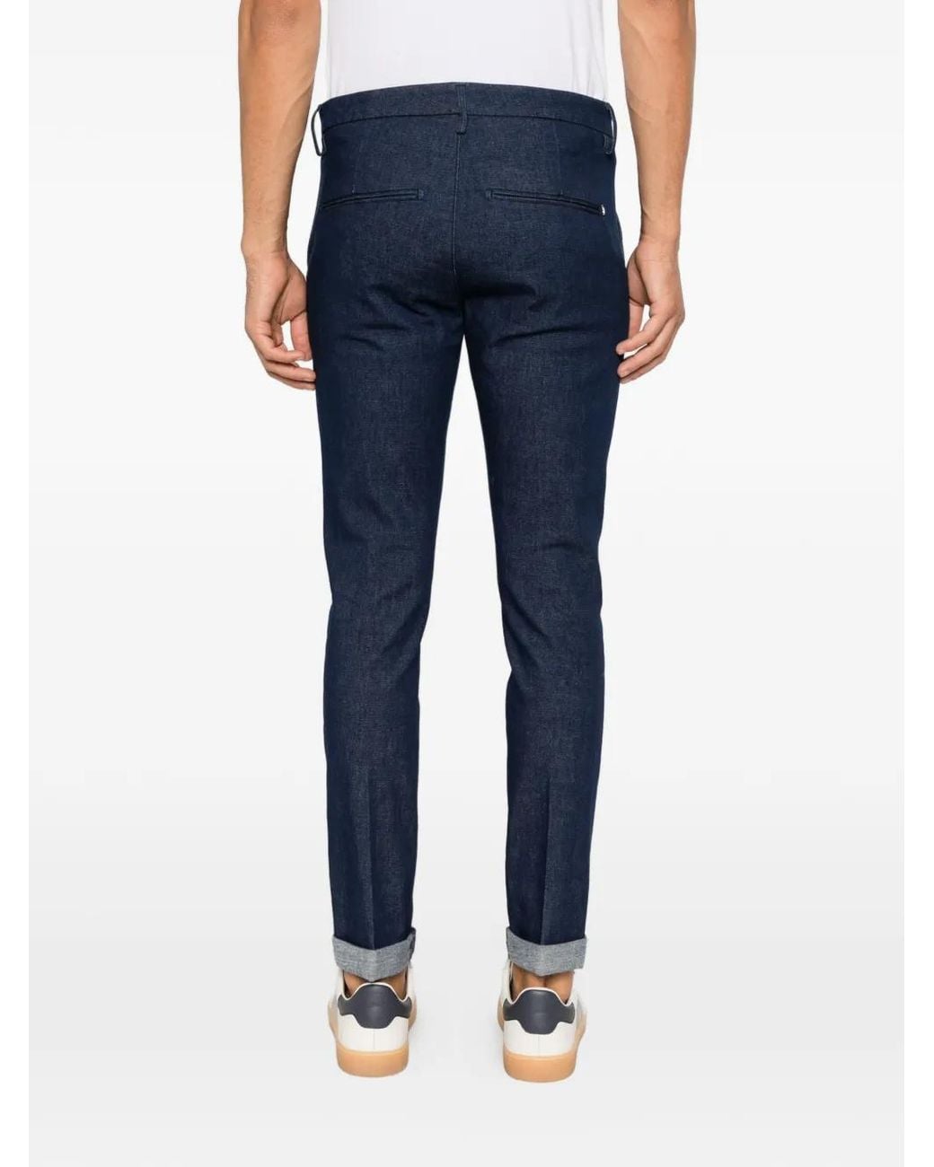 Dondup Blue Gaubert Slim-Fit Jeans for men