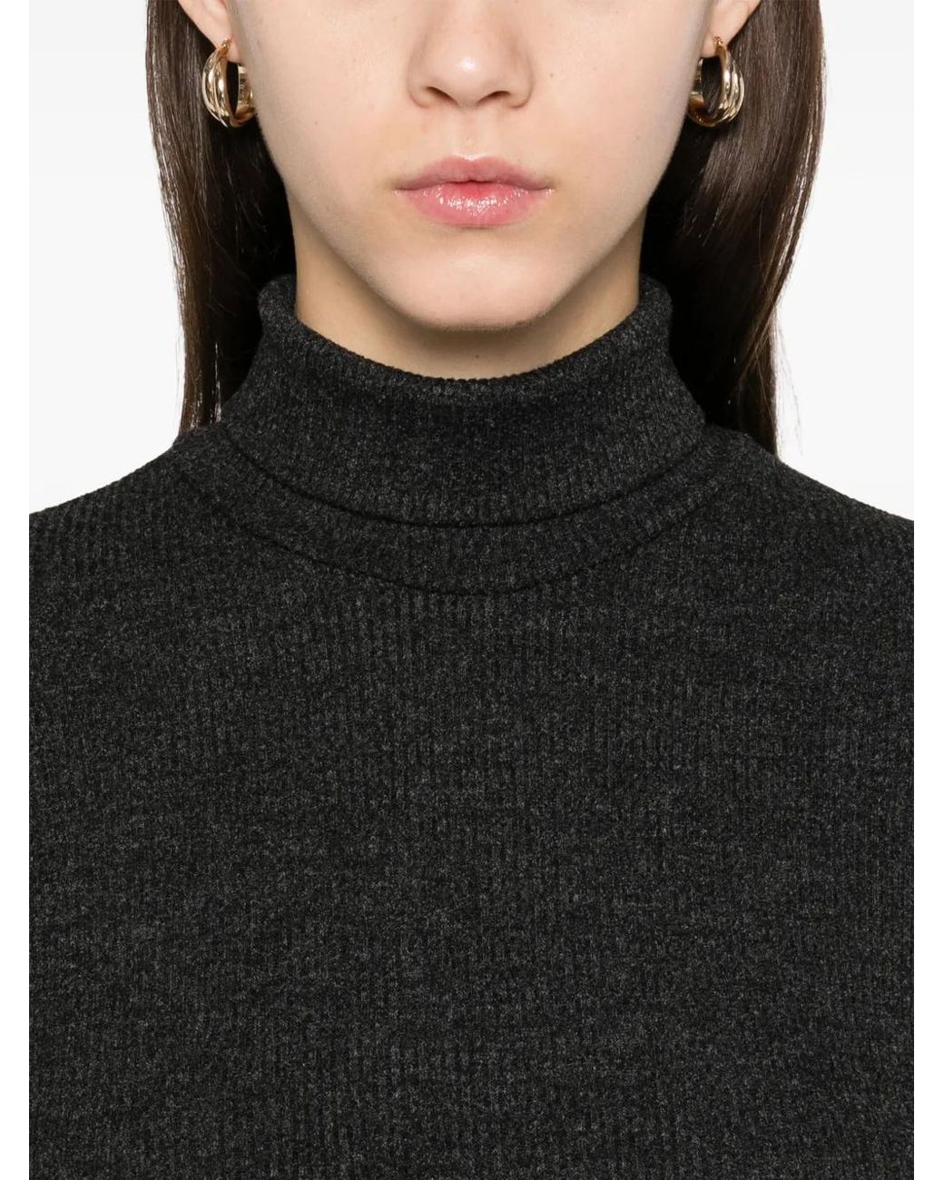 Agolde Black Pascale Top