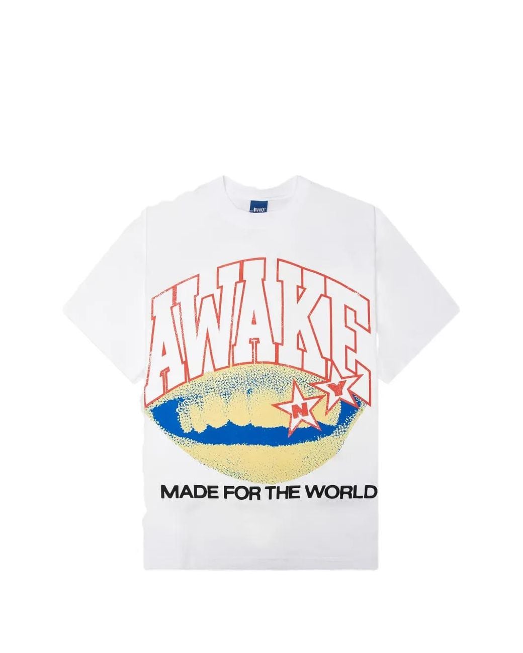 AWAKE NY White Graphic-Print T-Shirt for men