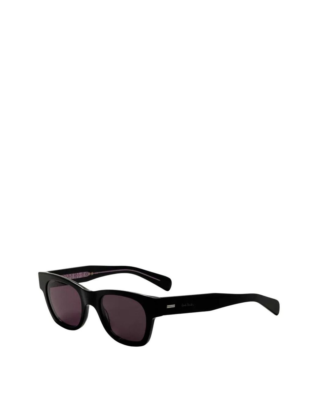 Paul Smith Black Highgate Square-Frame Sunglasses for men