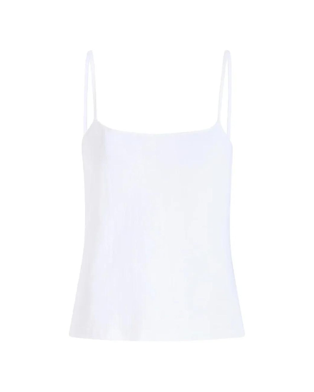 Khaite White Moss Cami Top