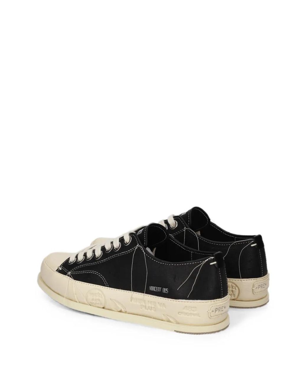 Premiata White Vincentd 015 Sneakers