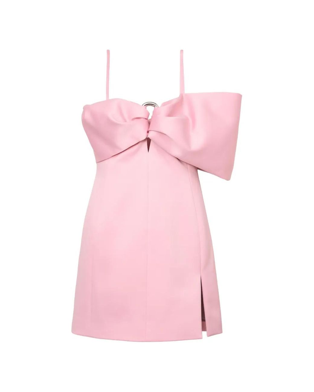 Marc Jacobs Pink Bow-Embellished Mini Dress