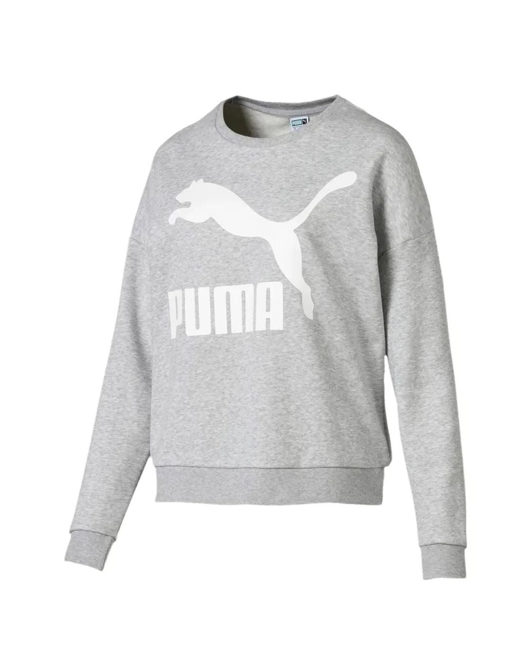 Sudadera Con Logo Estampado PUMA de color Gray