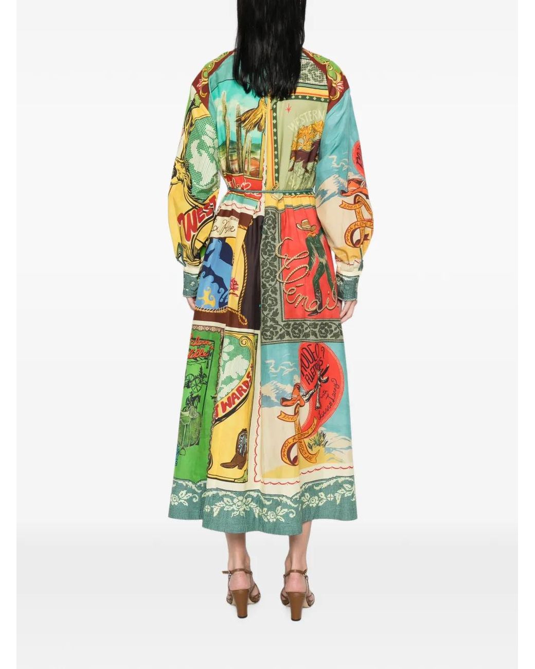 ALÉMAIS White Ace Shirtdress