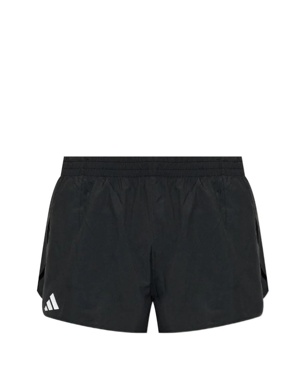 Adidas Black Adizero Essentials Running Split Shorts for men