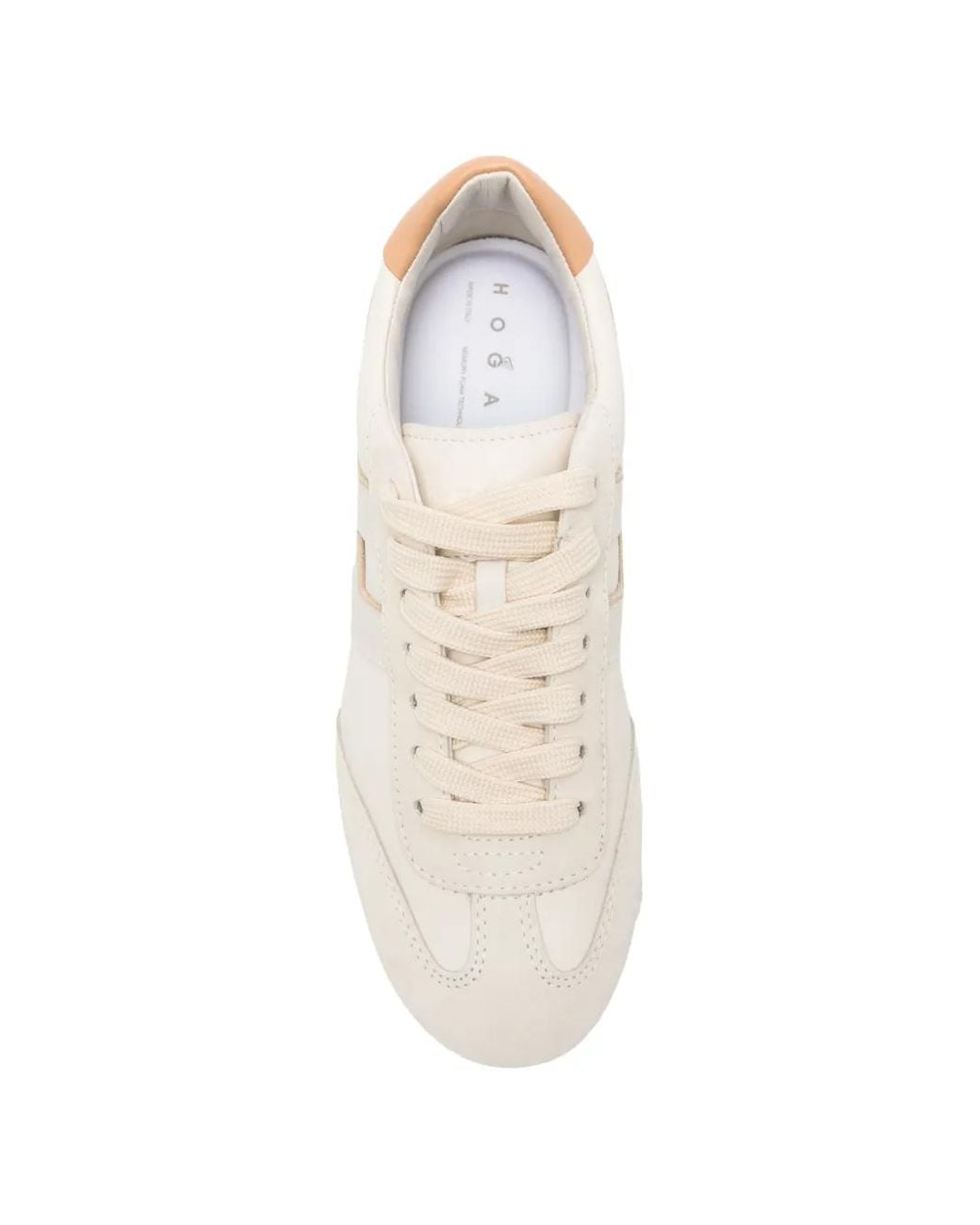 Hogan White Logo Sneakers
