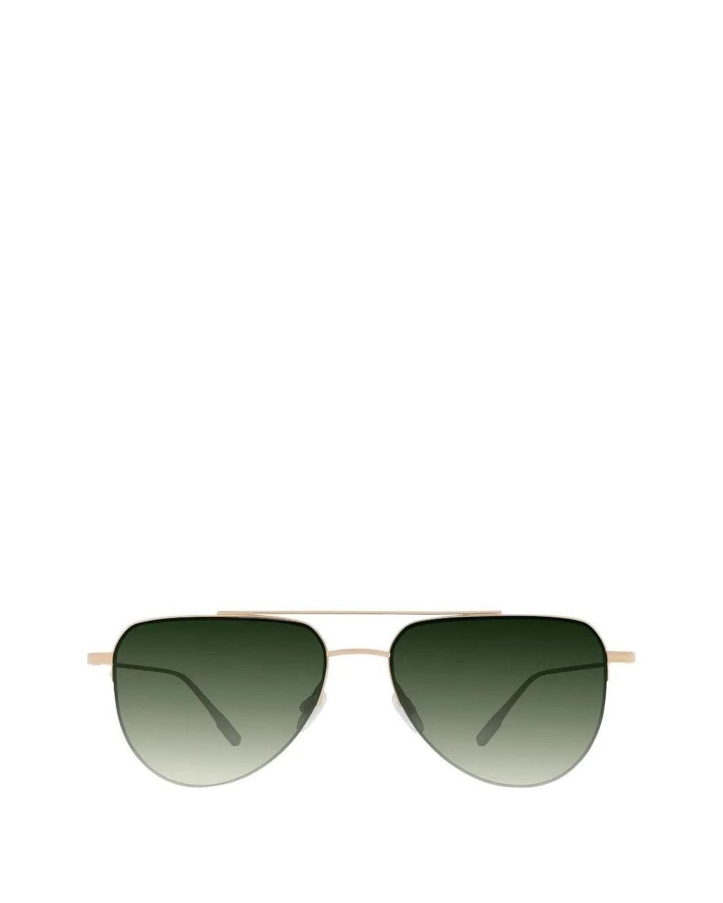 Barton Perreira Green Mcnair Pilot-Frame Sunglasses