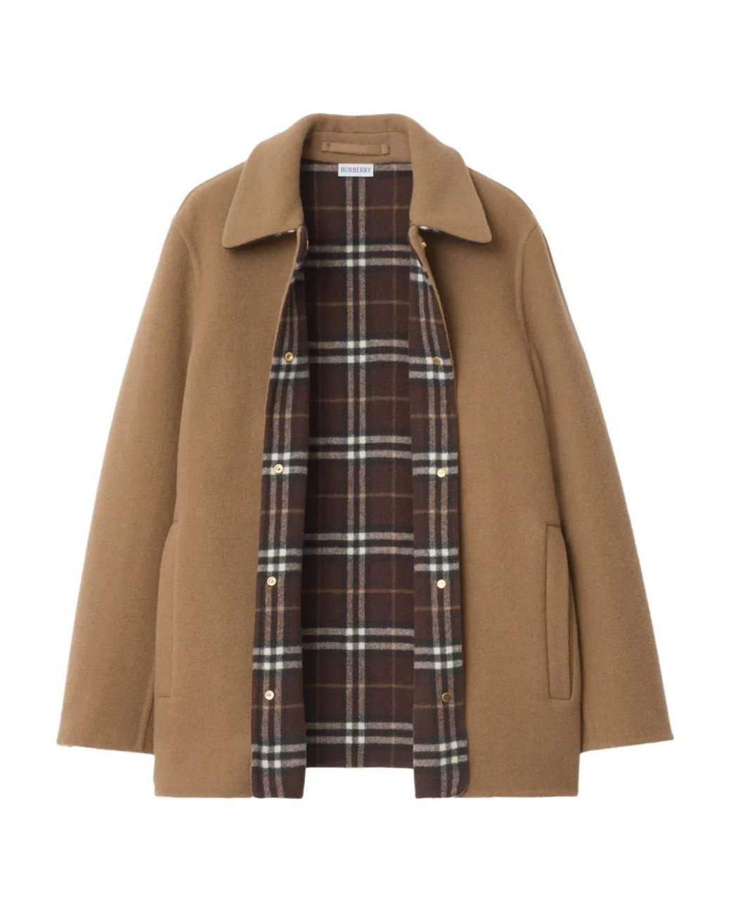 Burberry Brown Wool Jacket