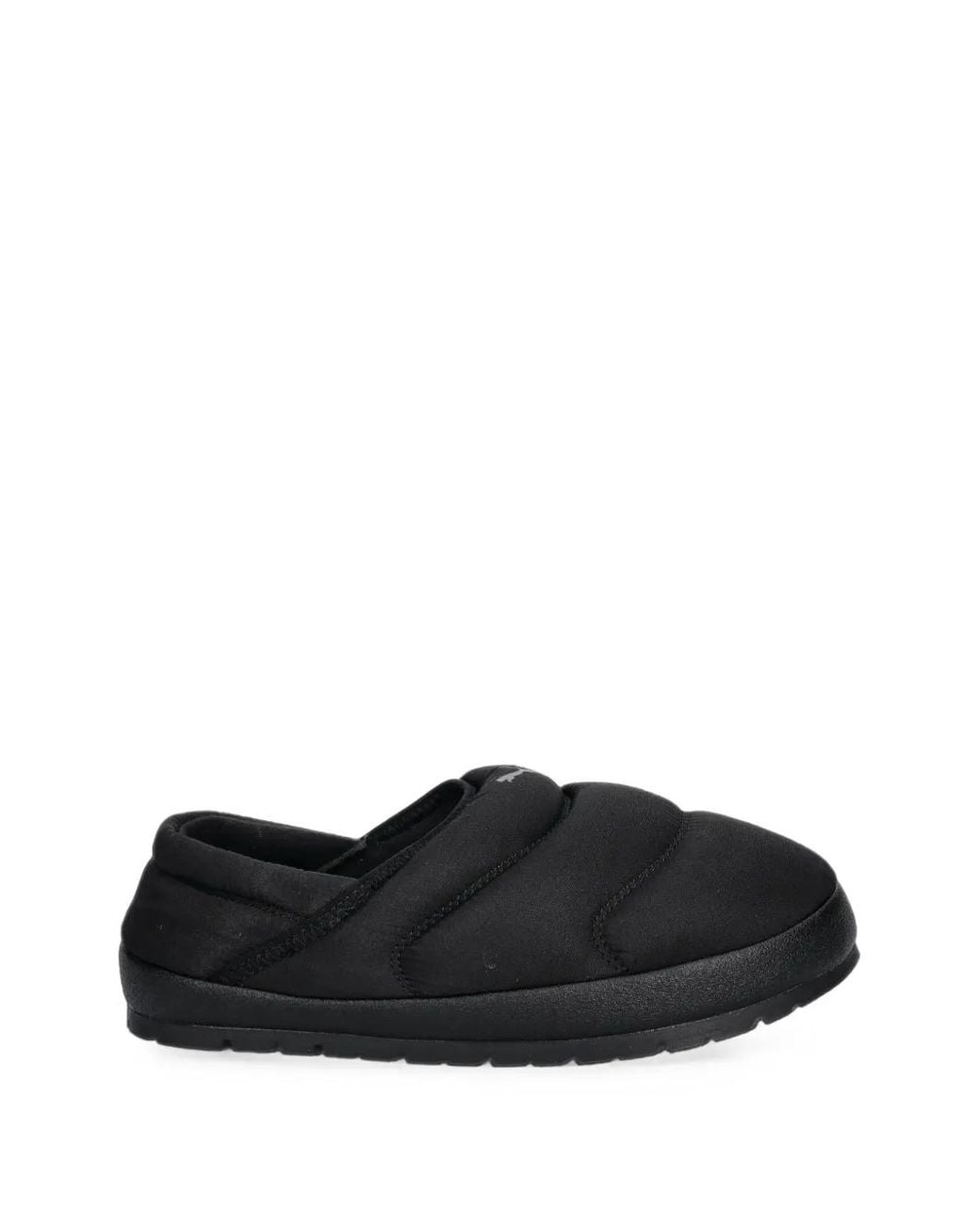 PUMA Black Tuff Terra Quilted Slippers