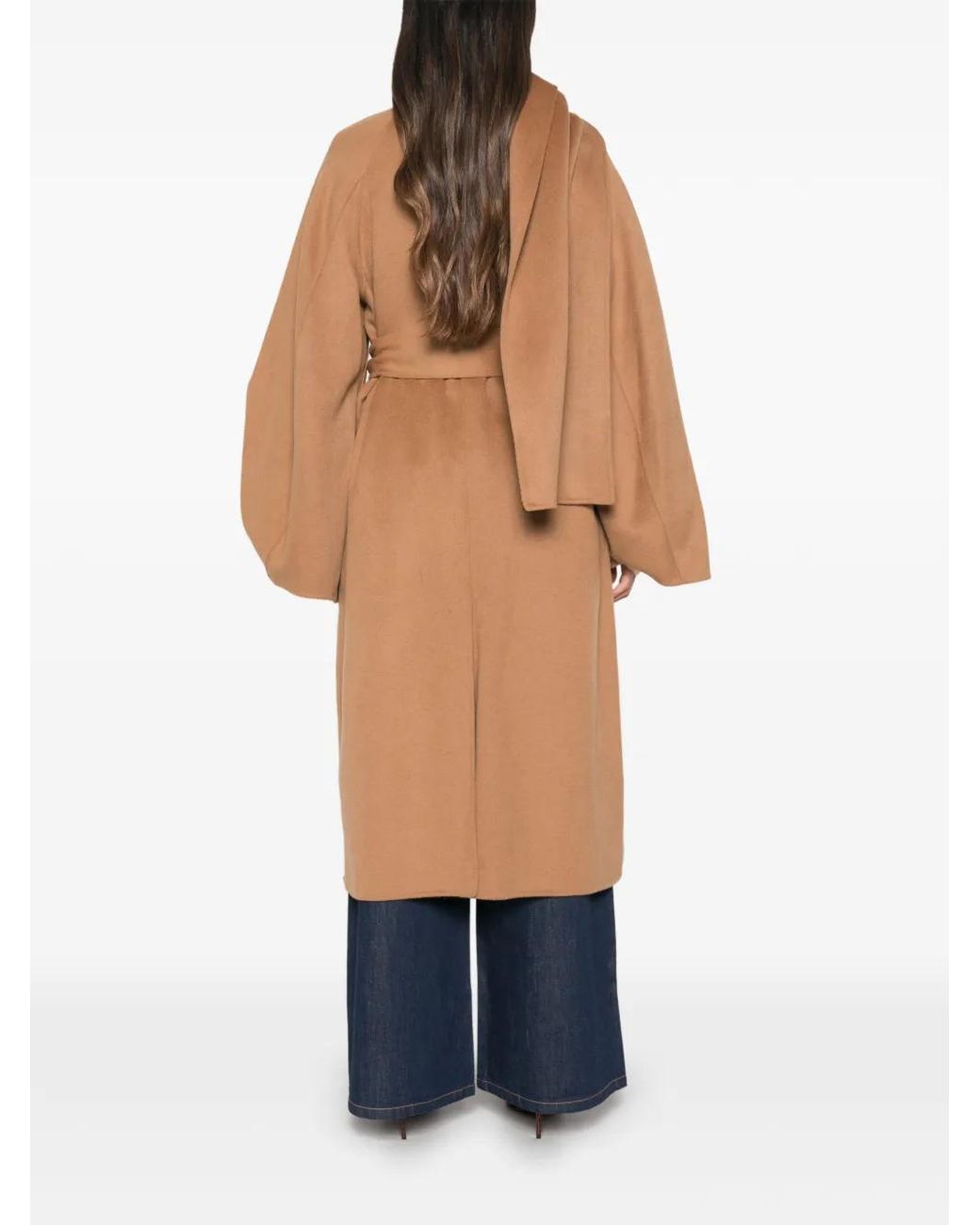 Zimmermann Brown Valiant Wool Blend Coat