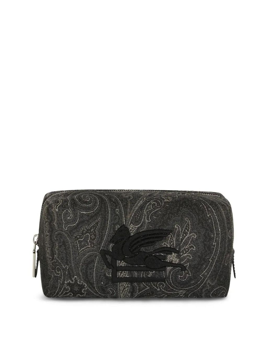 Etro Black Clutch Bag With Logo for men