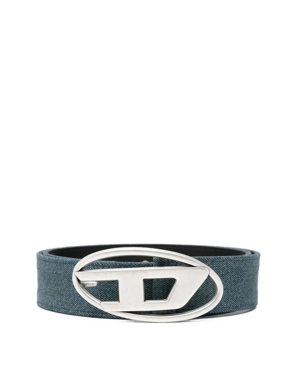 DIESEL Blue B-1Dr Oval D Belt