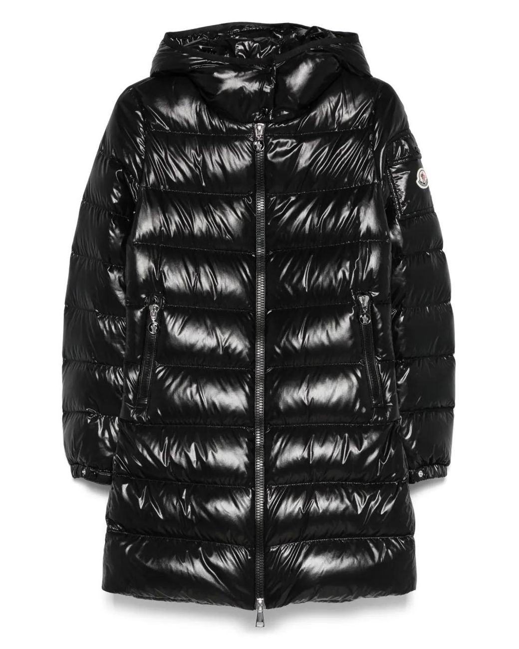 Moncler Black Courcelles Daunenmantel