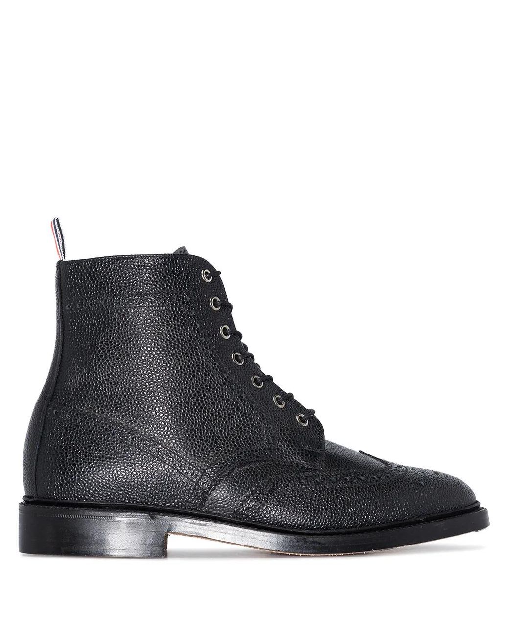 Bottines Façon Richelieus Thom Browne pour homme en coloris Black