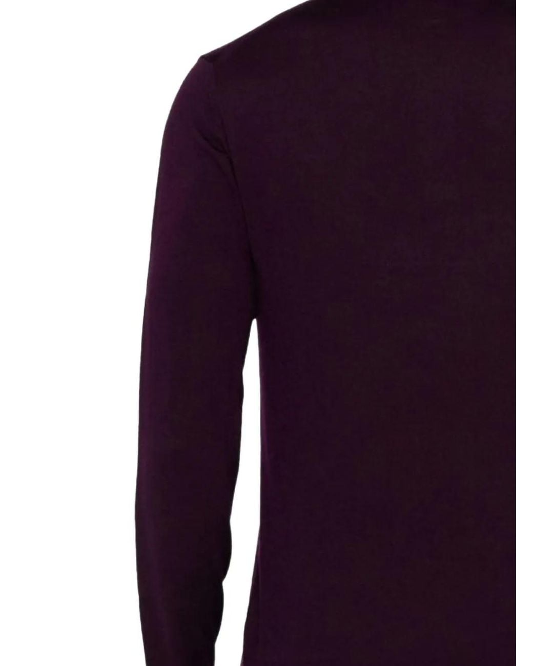 Hōsio Purple Long-Sleeve T-Shirt for men