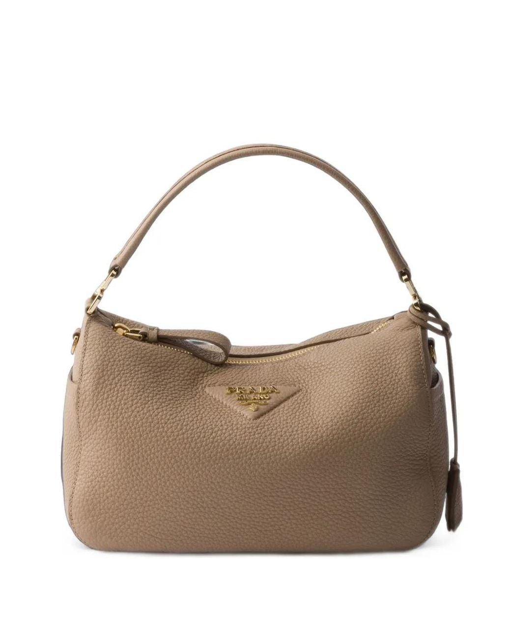 Prada Brown Small Leather Bag