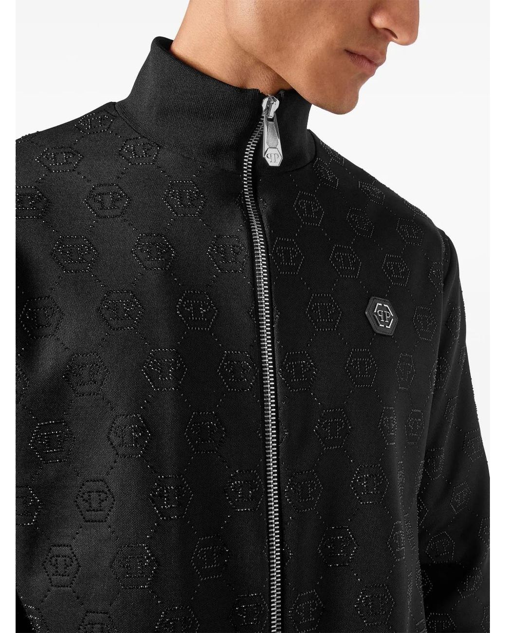 Philipp Plein Jack Verfraaid Met Monogram in het Black voor heren