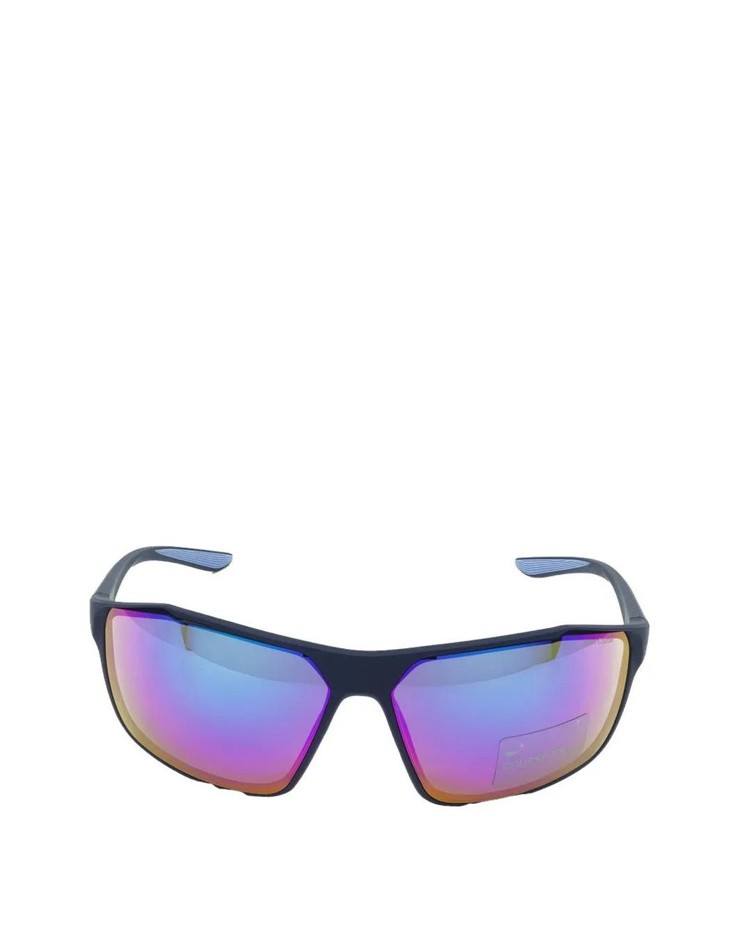 Nike Blue Windstorm Rectangle-Frame Sunglasses