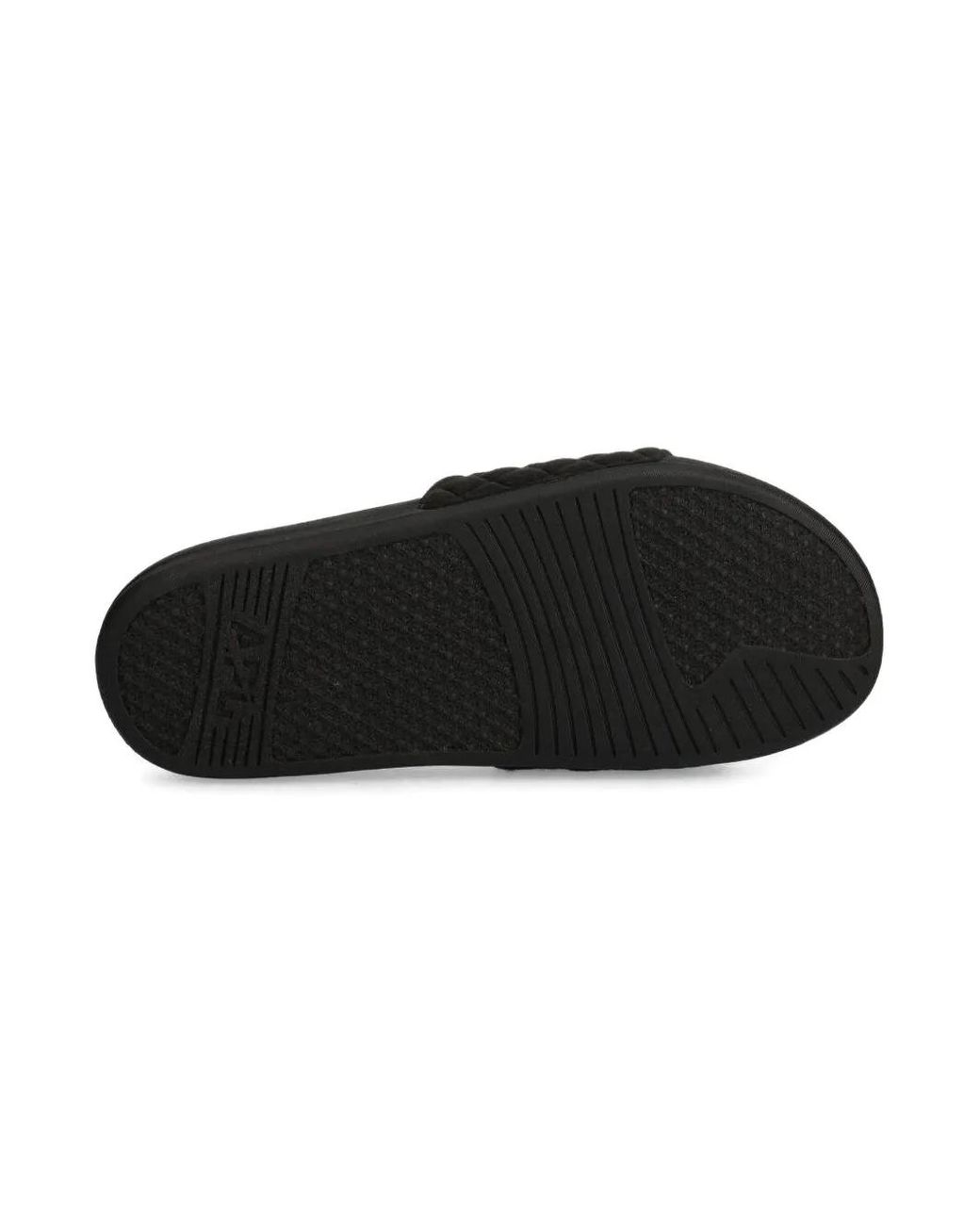 Athletic Propulsion Labs Black Quilted Slide Sandals