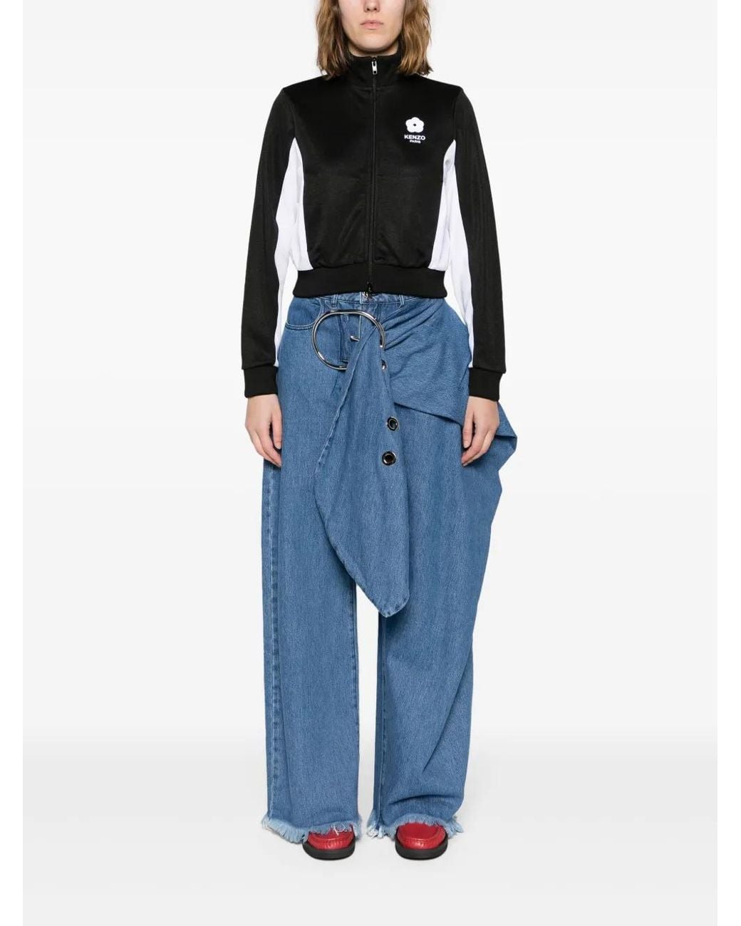 KENZO Black Boke 2.0 Colour-Block Track Jacket