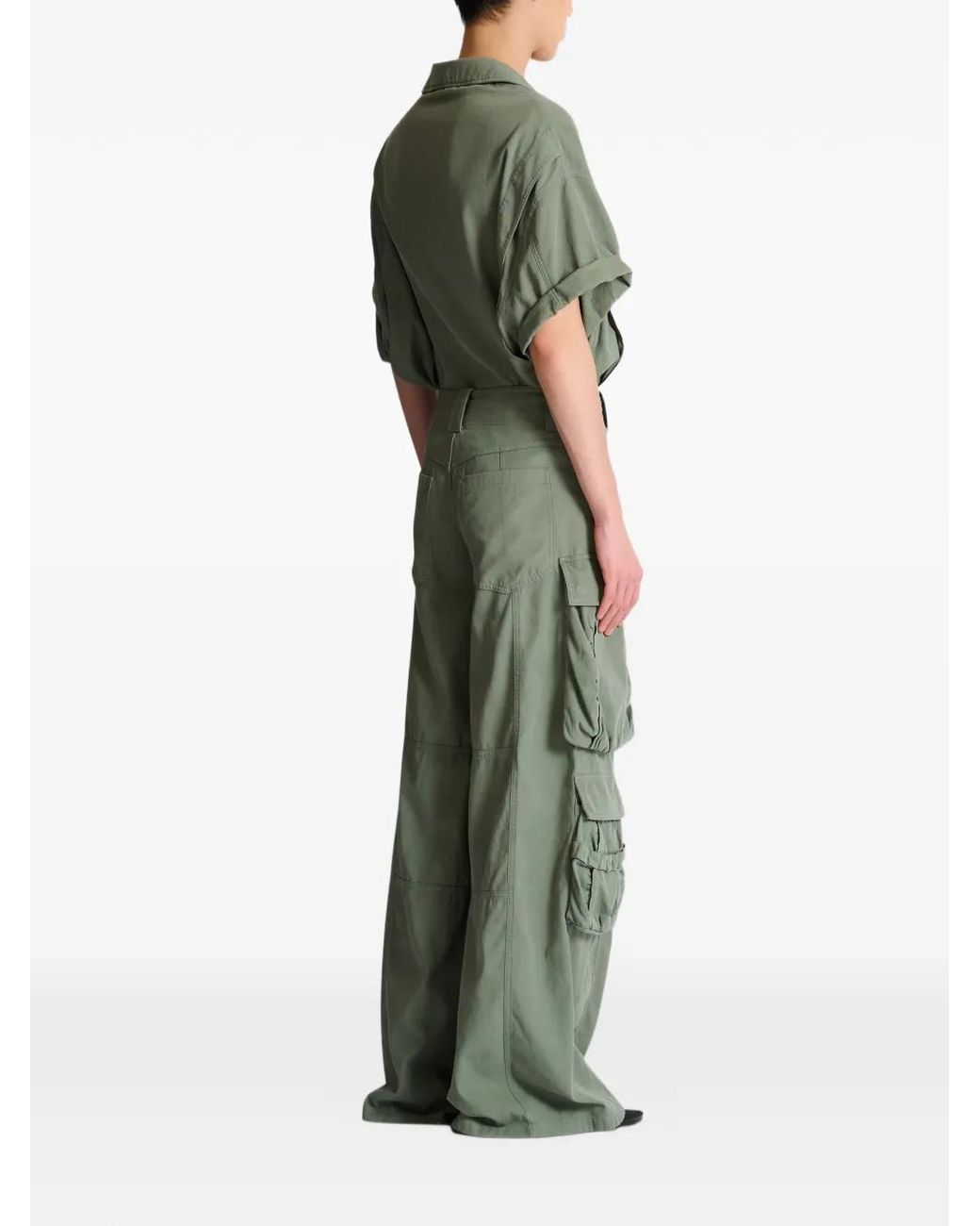 Balmain Cargo Shorts in het Green voor heren