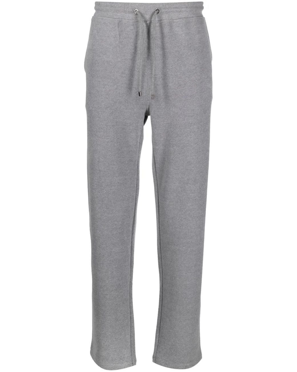 Pantalones De Chándal Ajustados Con Cordones Corneliani de hombre de color Gray