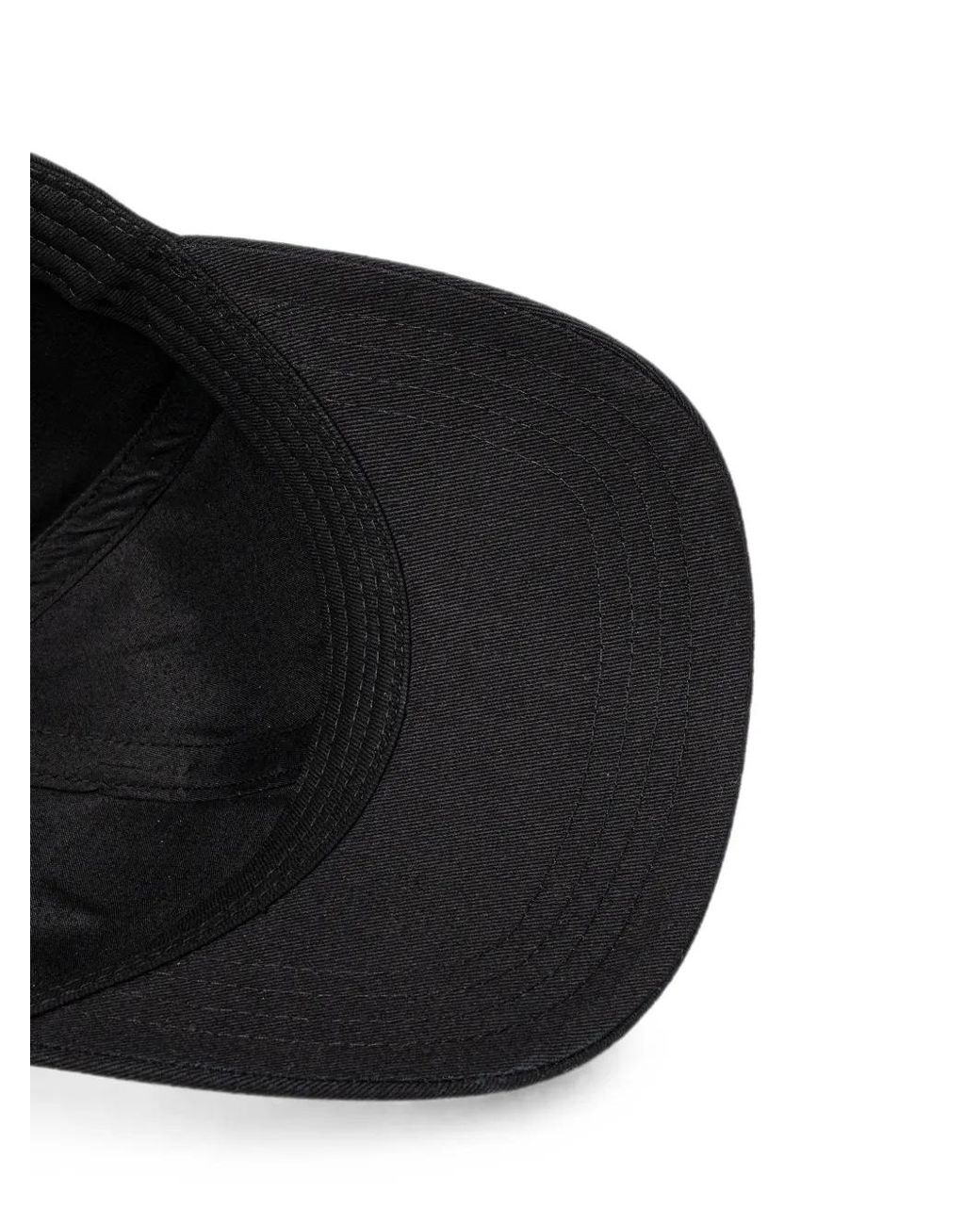 Les Deux Black Casquette Alonso À Logo Brodé for men