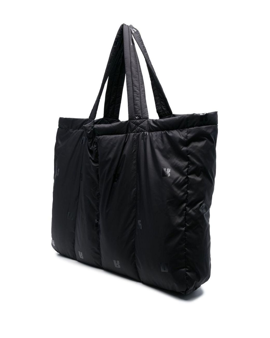ROTATE BIRGER CHRISTENSEN Logo-print Puffer Tote Bag in Black | Lyst