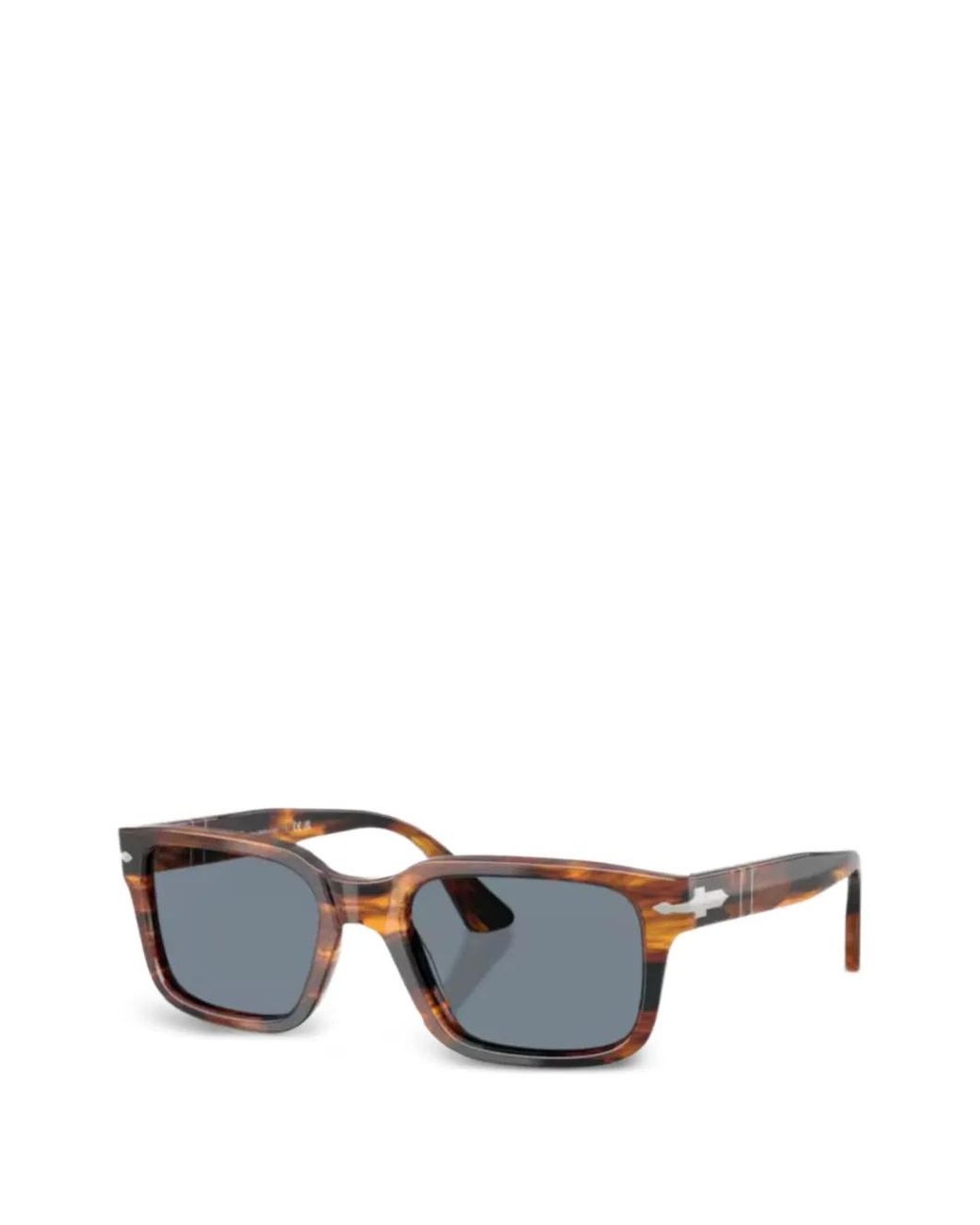 Persol Gray Square-Frame Sunglasses for men