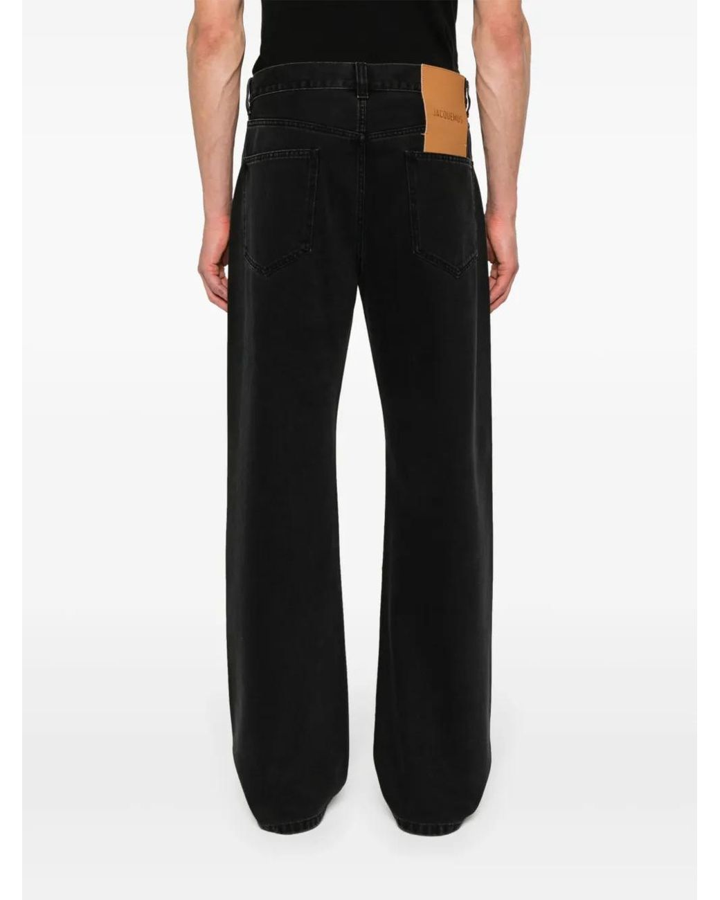 Jacquemus Black Jeans for men