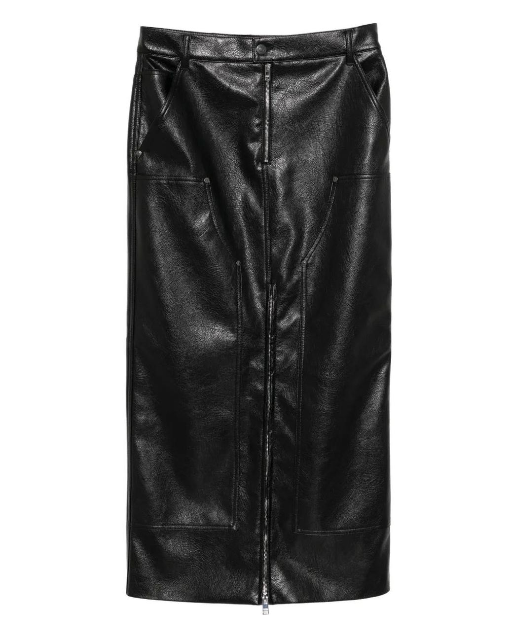 MSGM Black Gonna Skirt