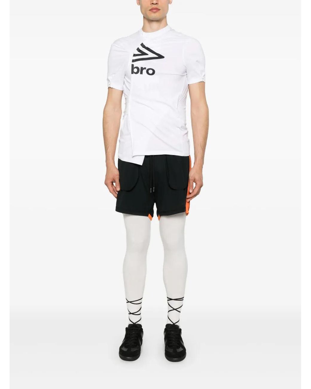 PROTOTYPES Hook And Bar T-Shirt in White for Men | Lyst