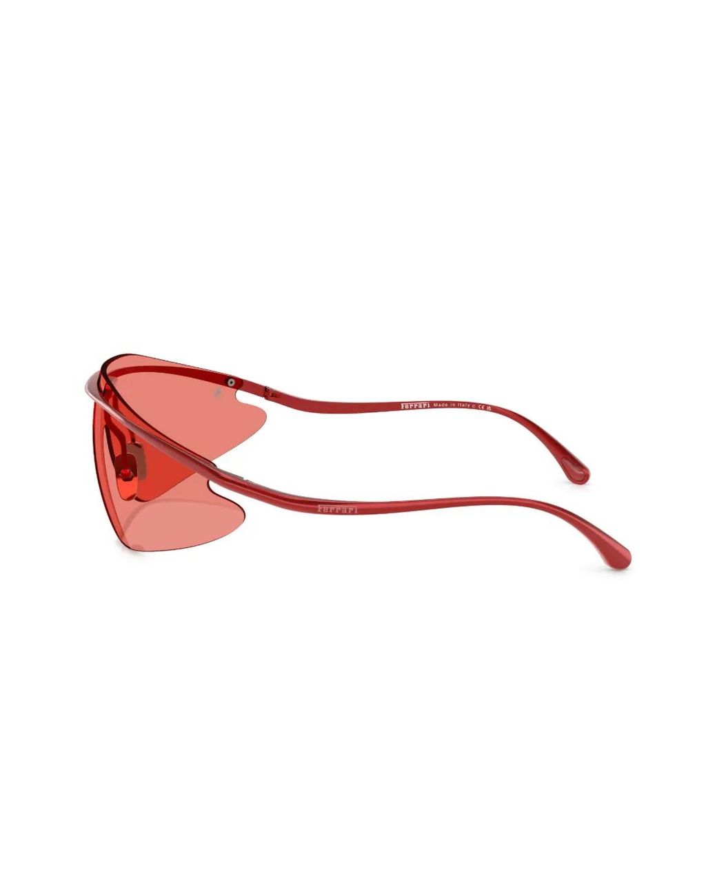 Ferrari Pink Mask-Frame Sunglasses