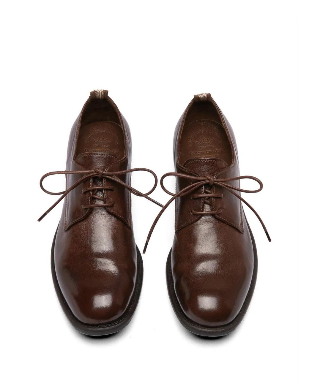 Officine Creative Brown Calixte 068 Derby Shoes