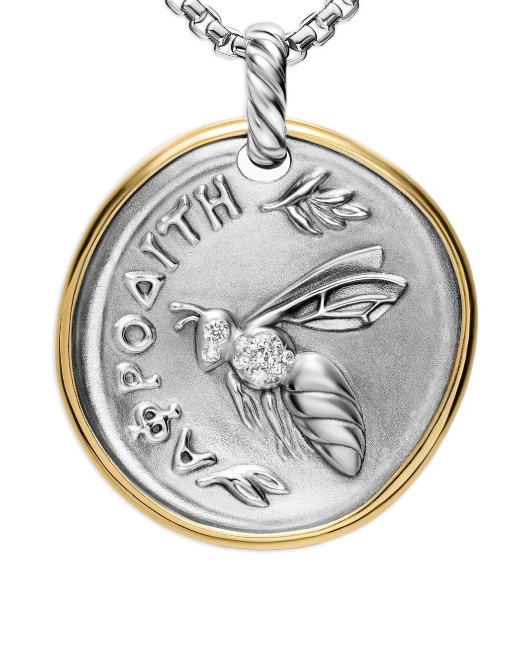 David Yurman Metallic Aphrodite Medallion Amulet