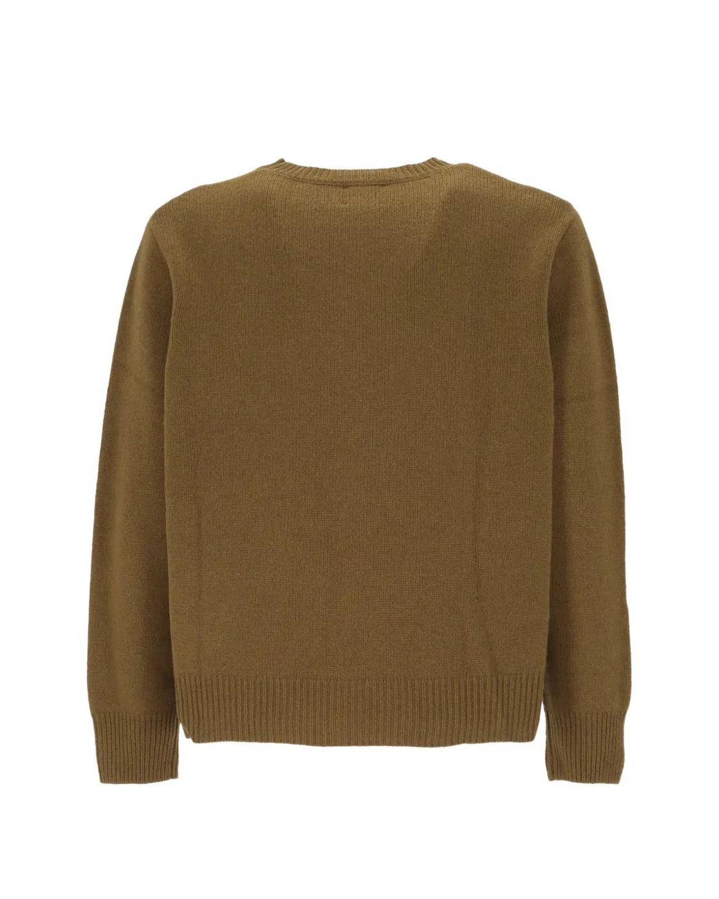 Roy Rogers Green Crew-Neck Wool Sweater for men